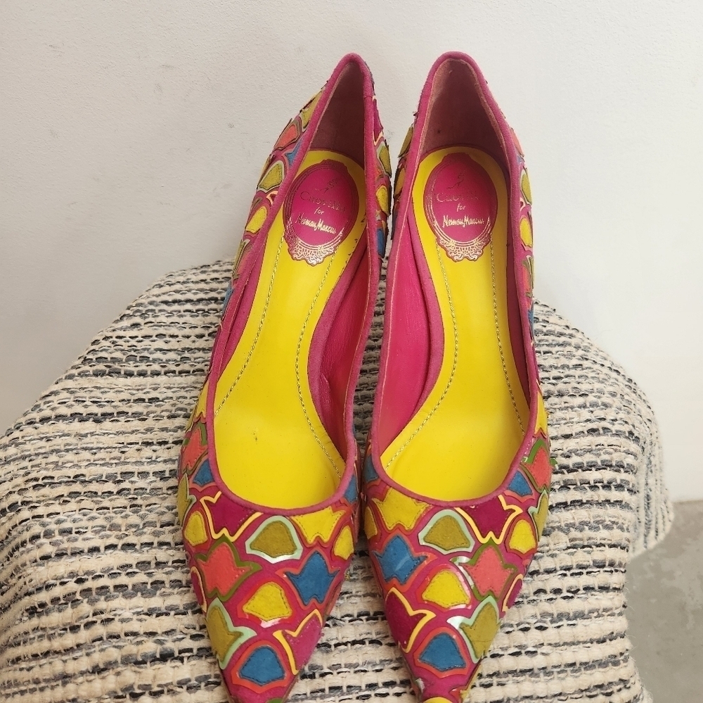 Rene Caovilla for Neiman Marcus Heels Pumps Size 39.5 - Picture 3 of 9